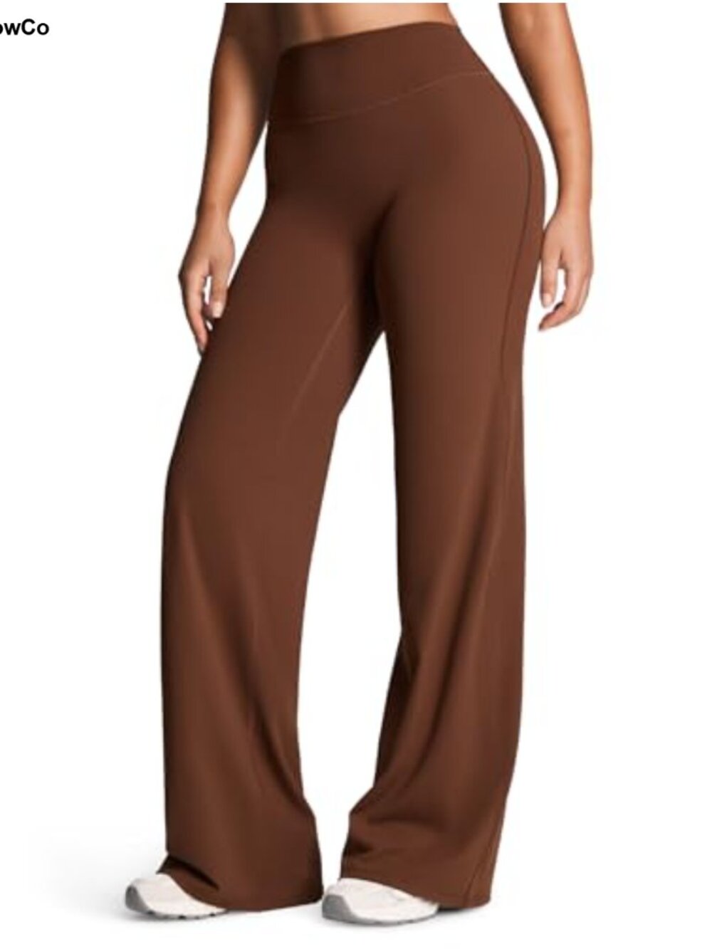 Straight Leg Yoga Pants High Waist Deep V Seam 31/33/35 Inseam